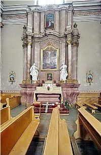 [Kristus transfigurcijas glezna un virs ts sv. Jkaba, apustua glezna]