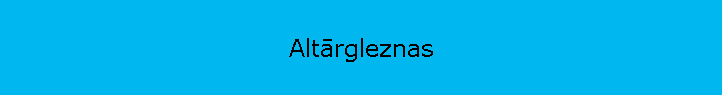 Altrgleznas