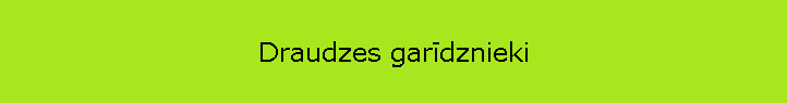 Draudzes gardznieki